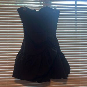 Black mini dress size small